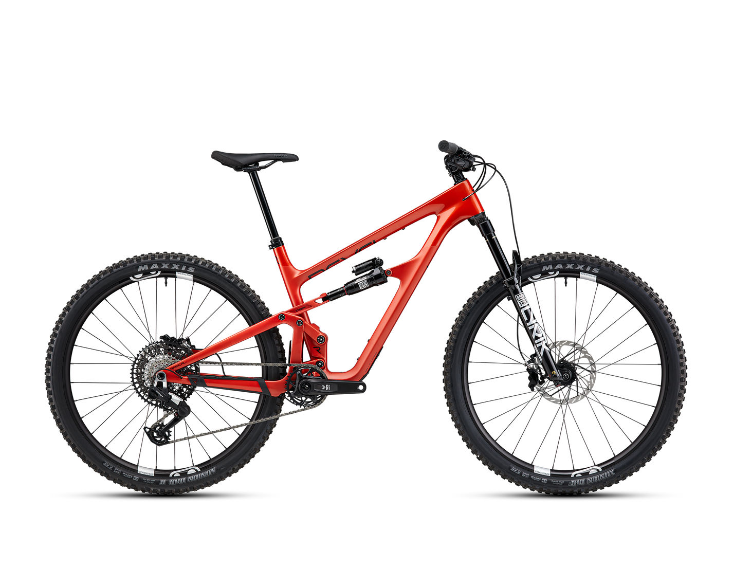 Side view image of a Revel Rascal mountain bike